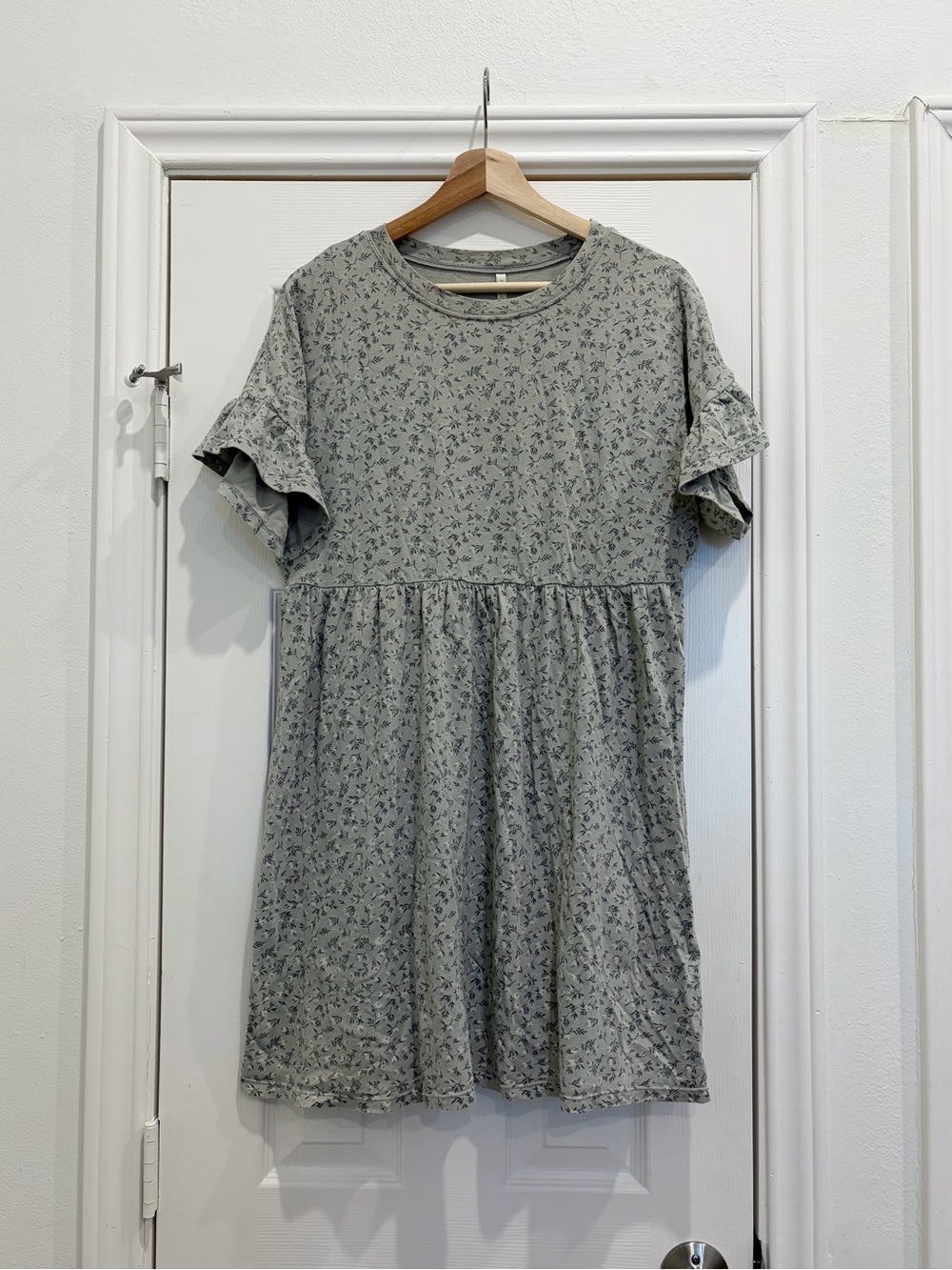 Rylee + Cru Babydoll Dress in Luna Flower, Small